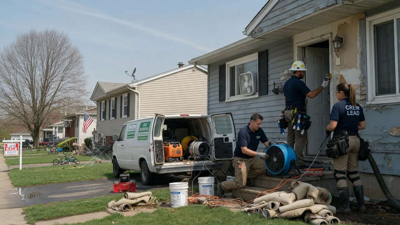 Flood Cleanup in Sewell, NJ near me